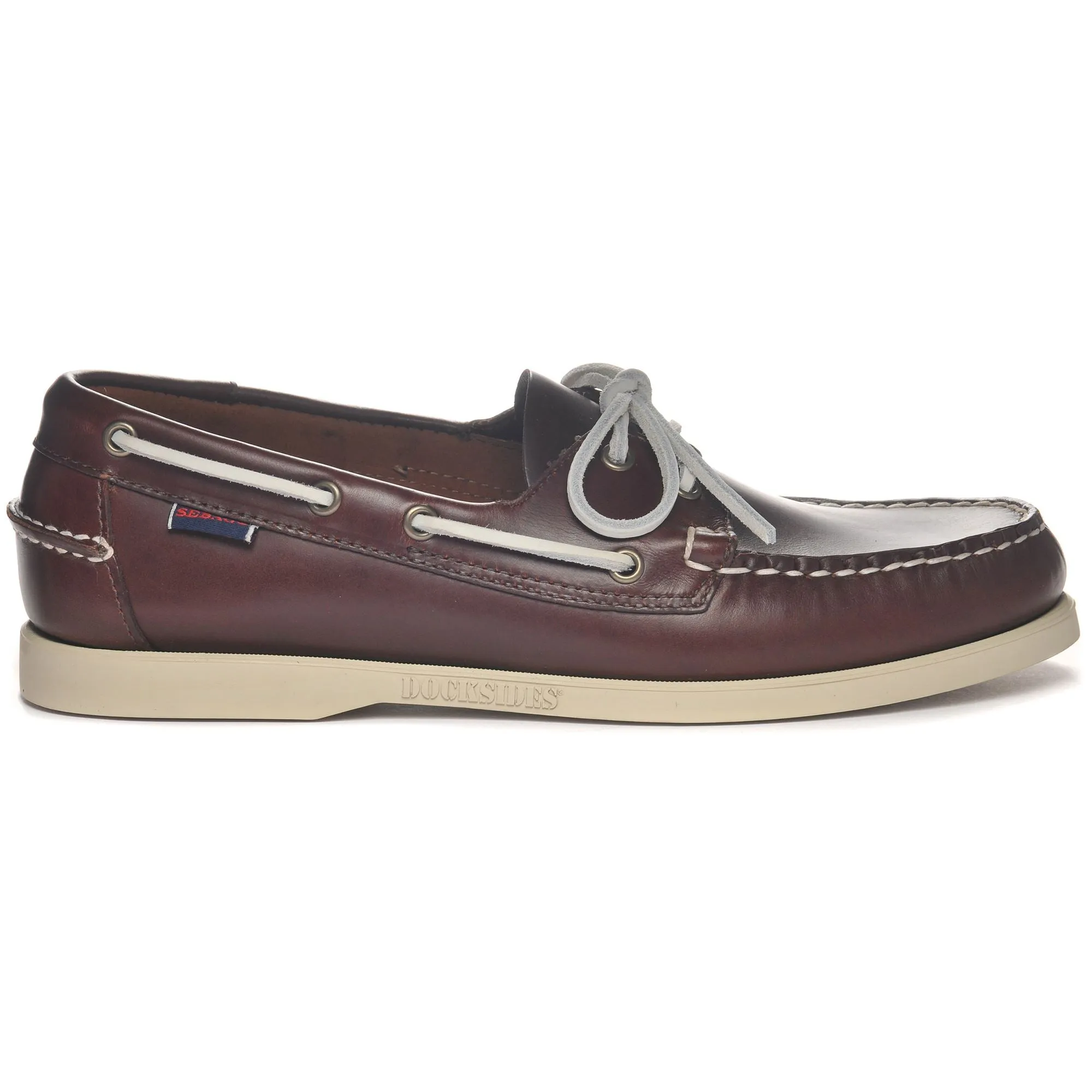 DOCKSIDES PORTLAND WAXED - Docksides - Mocassin - Man - BROWN-WHITE sold by Sebago
