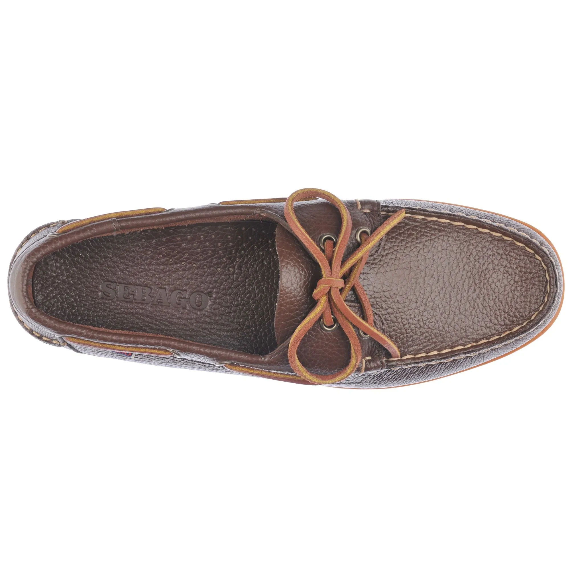 PORTLAND MARTELLATO - Docksides - Mocassin - Man - BROWN COGNAC-GUM sold by Sebago product image thumbnail 4