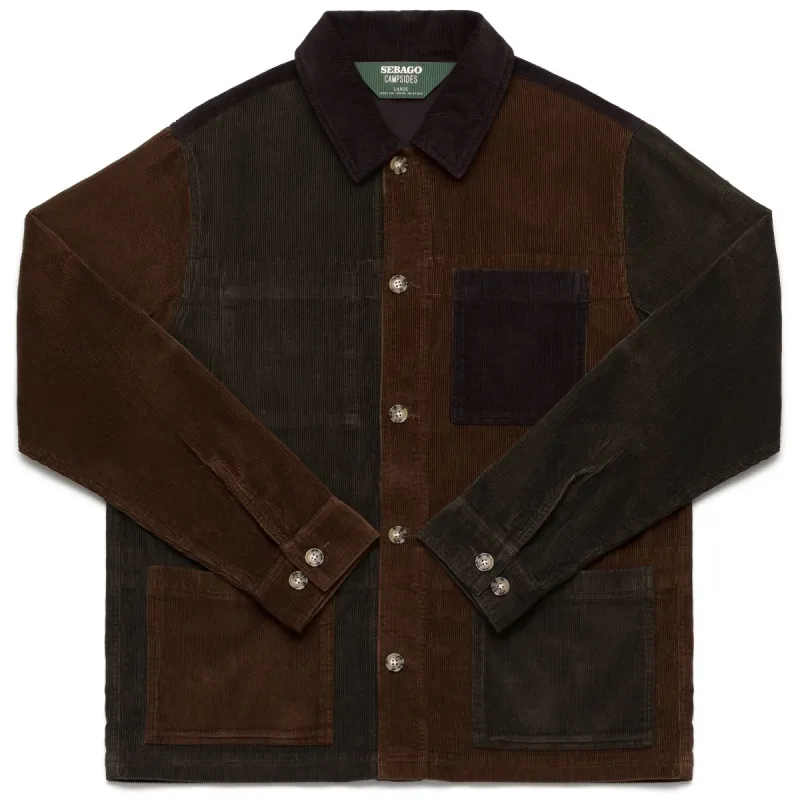 DORR COLORBLOCK - Jackets - Mid - Man - BROWN-GREEN-DK BROWN sold by Sebago