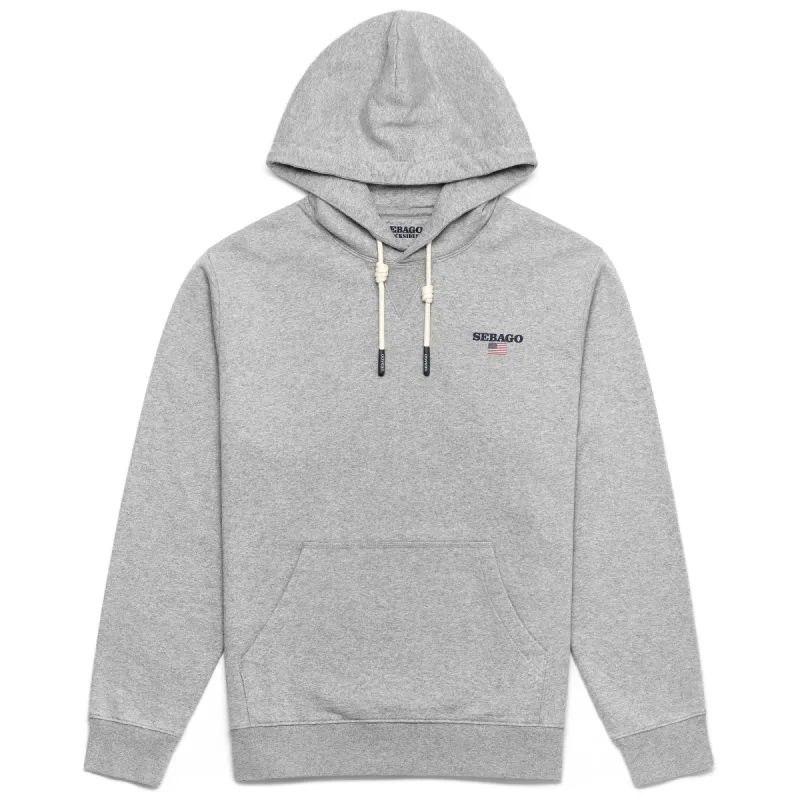 KITTERY - Fleece - Jumper - Man - GREY MD MEL sold by Sebago