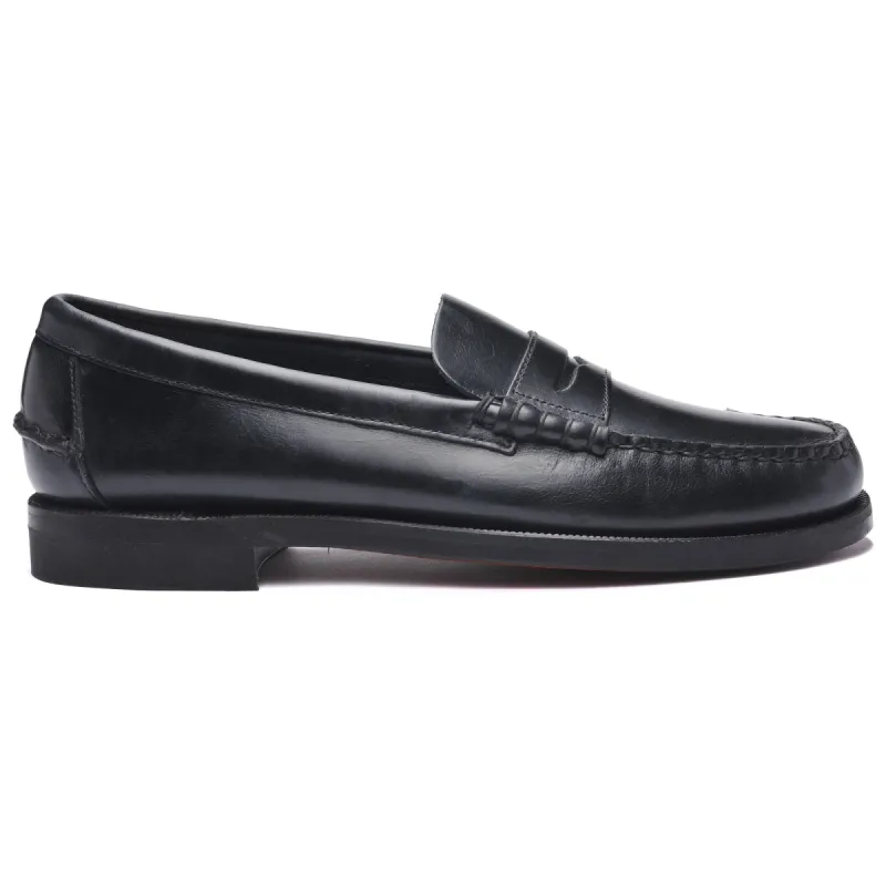 CLASSIC DAN WAXY - Moc - Moccasin - Man - BLUE NAVY sold by Sebago