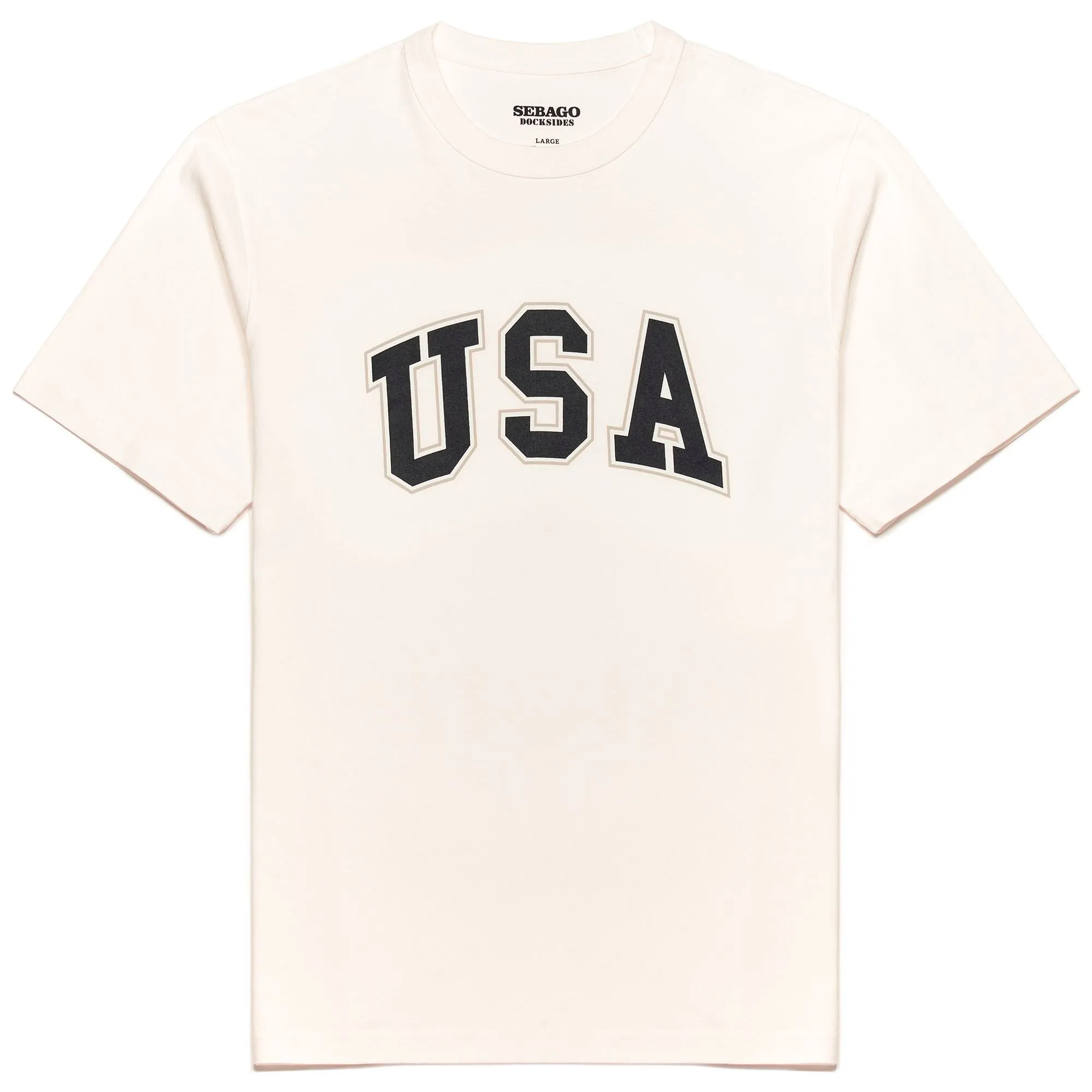 DANFORTH - T-ShirtsTop - T-Shirt - Man - WHITE NATURAL USA sold by Sebago