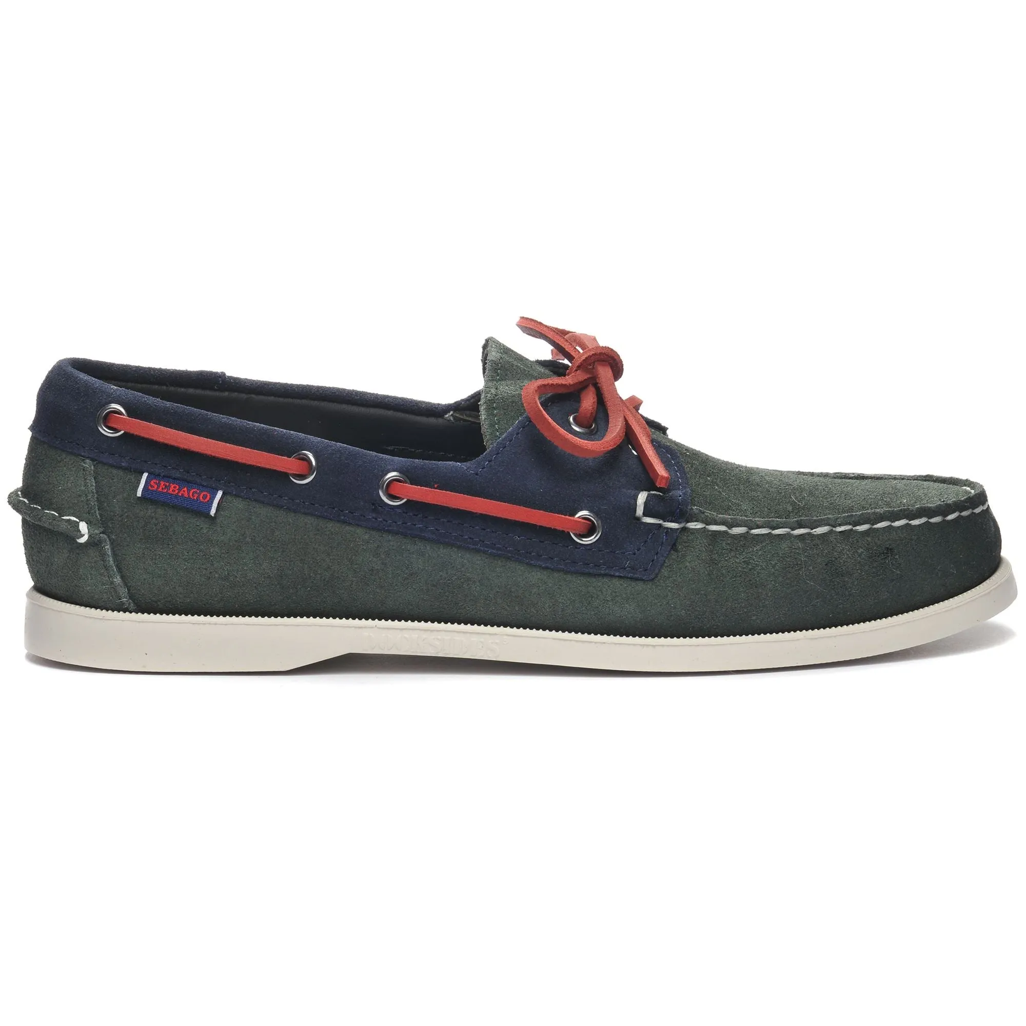 PORTLAND BARACUTA - Moc - Moccasin - Man - GREEN-BLUE-RED sold by Sebago