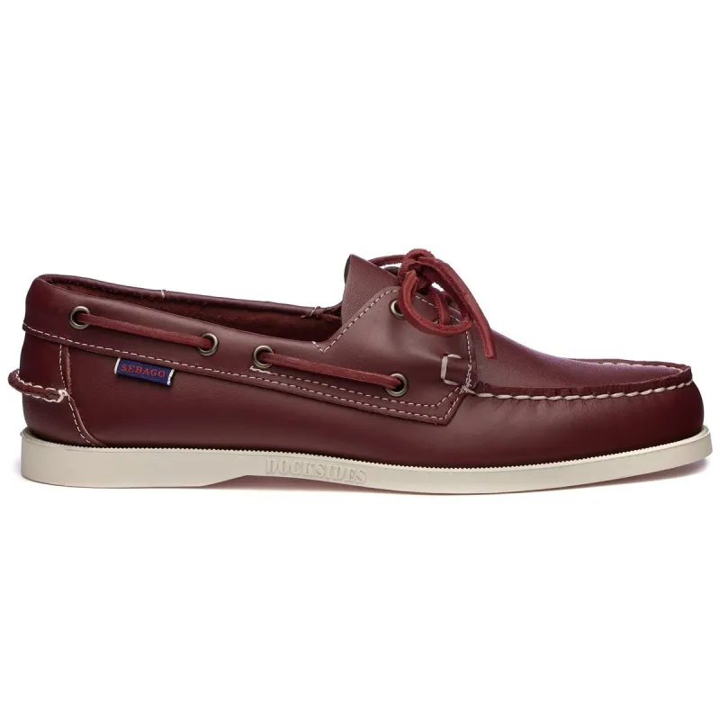 Docksides Portland - Deep Red sold by Sebago