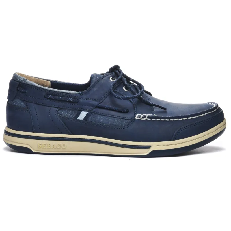 Triton Three Eyelets Fgl - Blue Nite made by Sebago