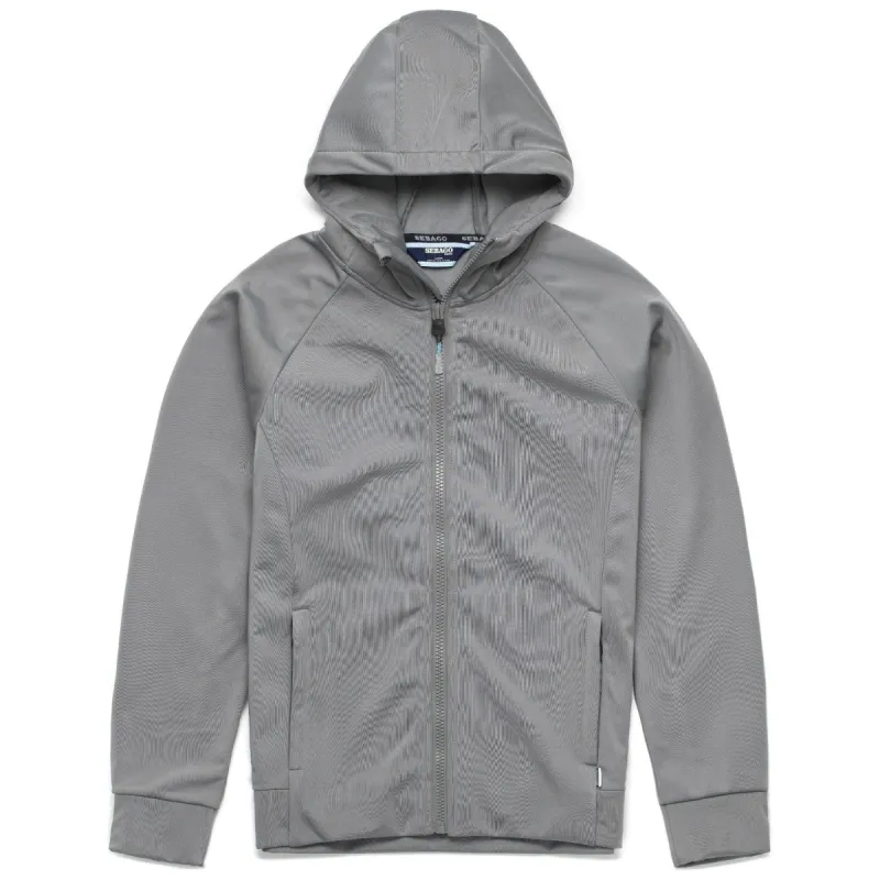 Crew Fz Hoodie - Grey made by Sebago