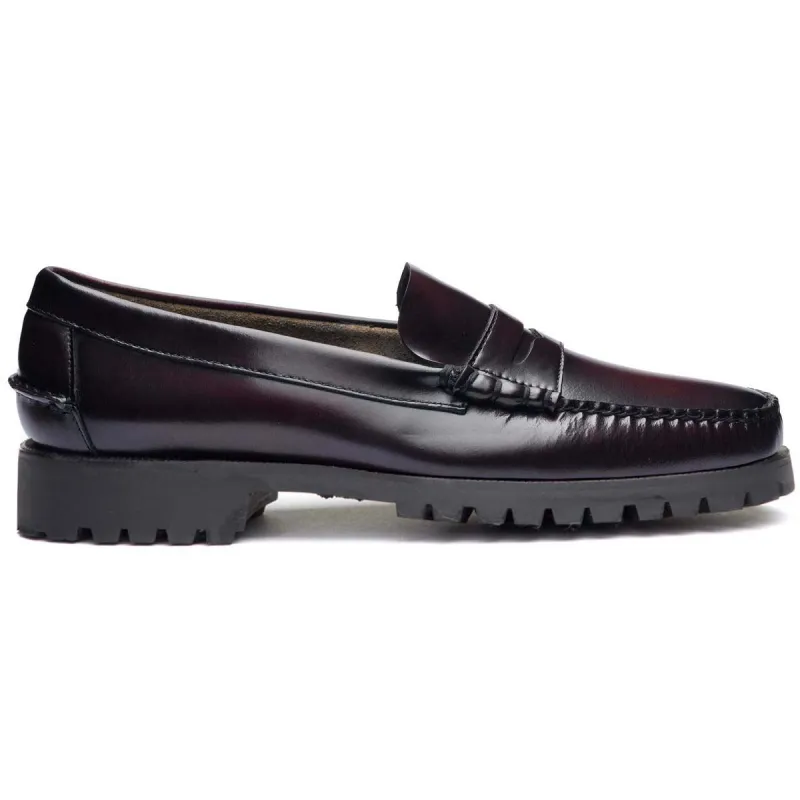 Dan Lug - Brown & Burgundy made by Sebago