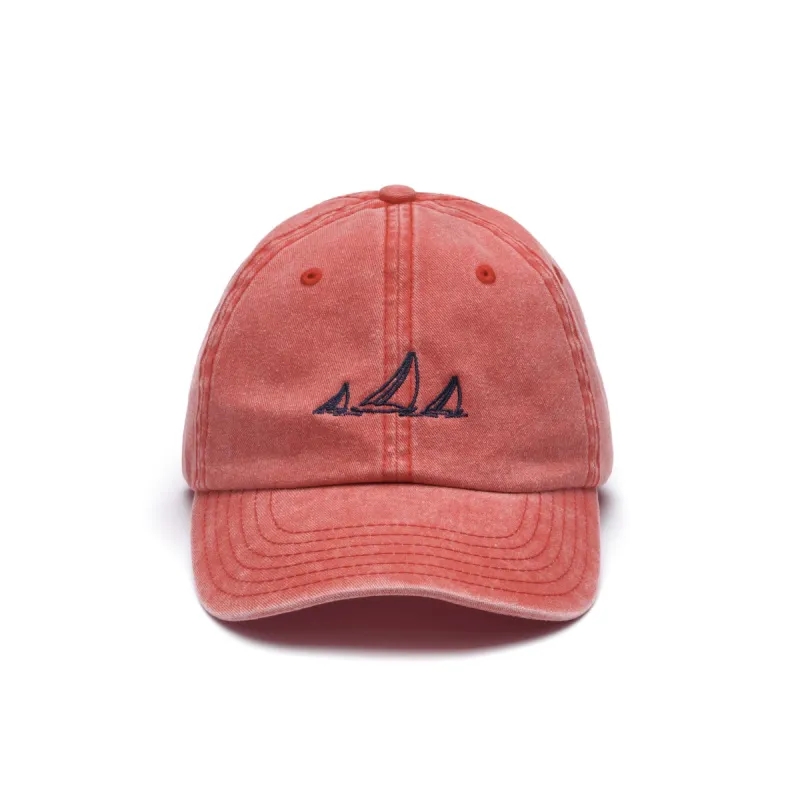 Connor Sails - Red Hibiscus sold by Sebago