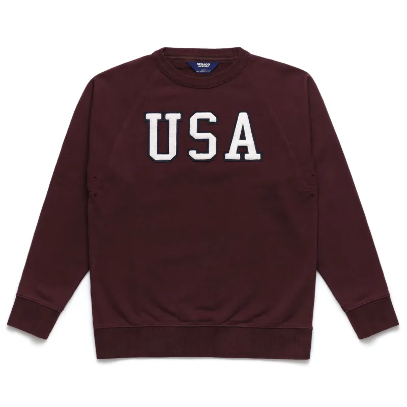 BOW - Fleece - Jumper - Man - BORDEAUX USA sold by Sebago