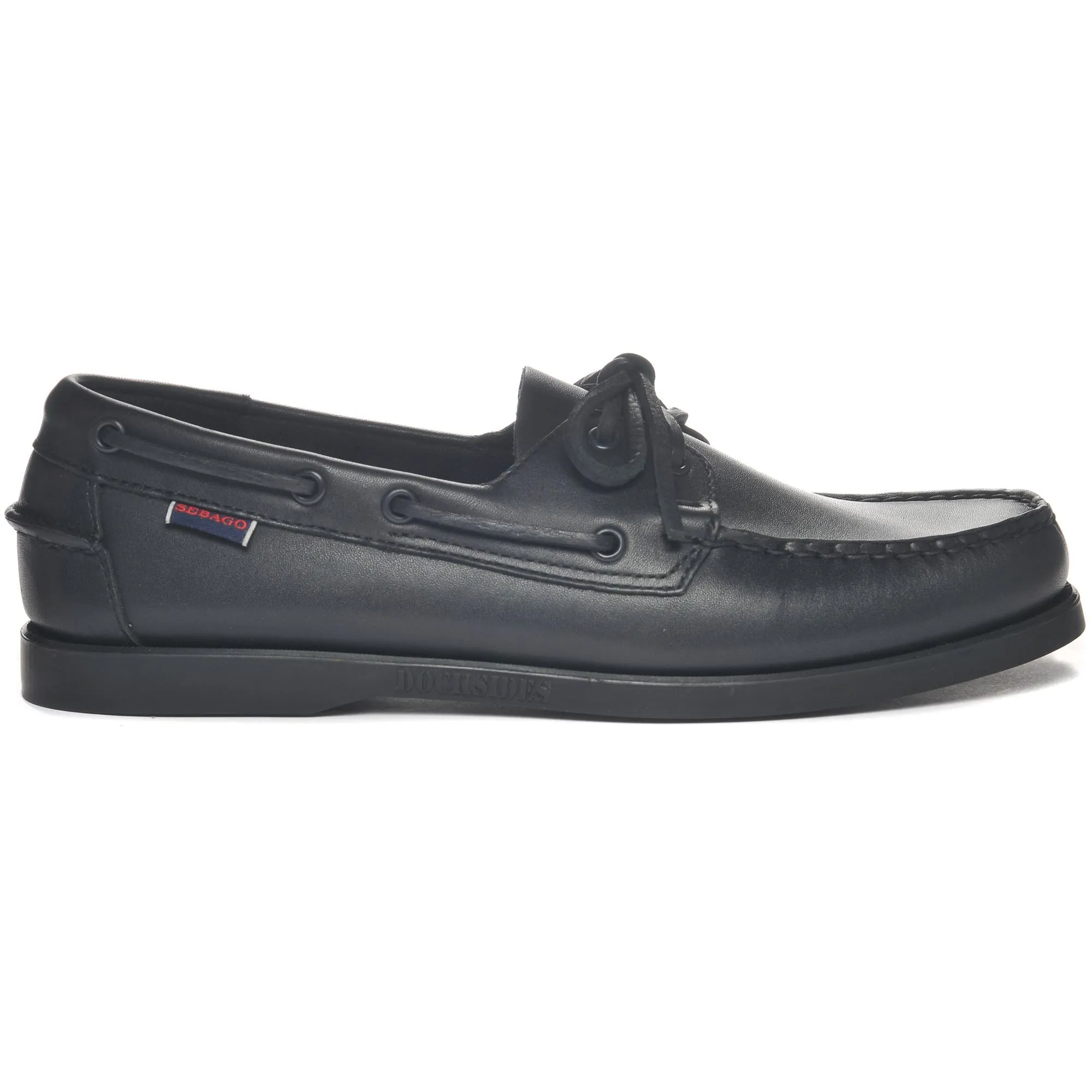 DOCKSIDES PORTLAND - Docksides - Mocassin - Man - TOTAL BLACK sold by Sebago