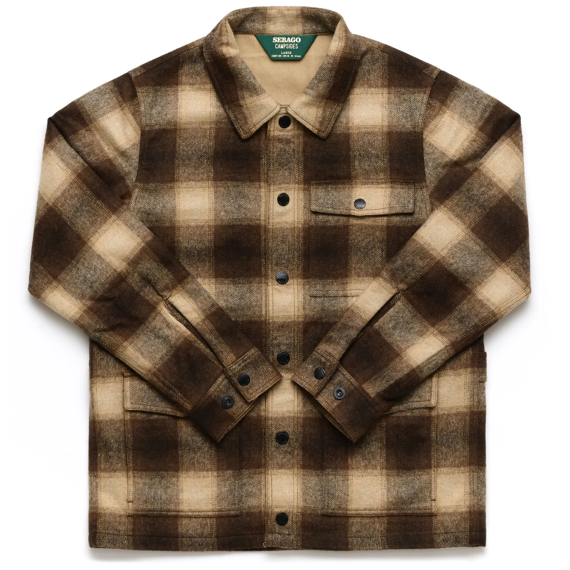 KENNY CHECK - Jackets - Mid - Man - BEIGE-BROWN sold by Sebago