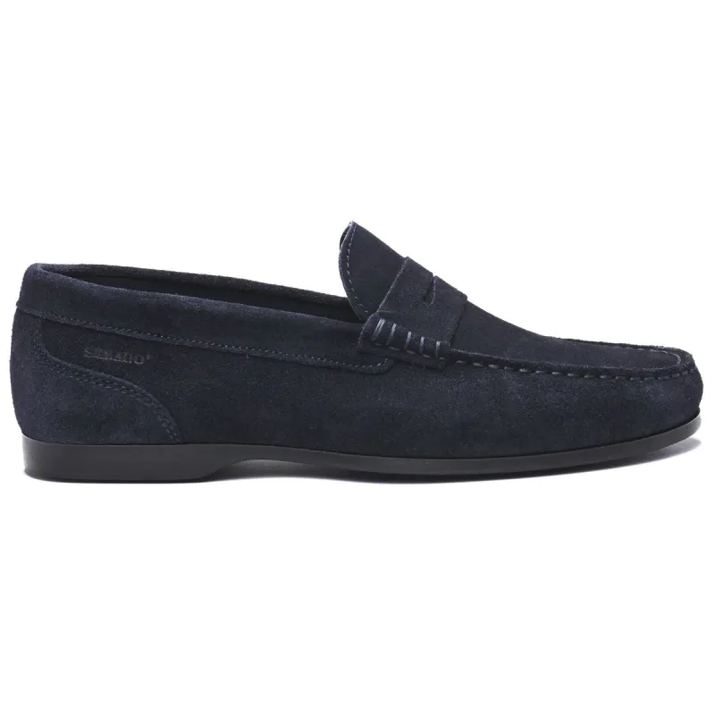 Byron Suede - Navy Blue sold by Sebago