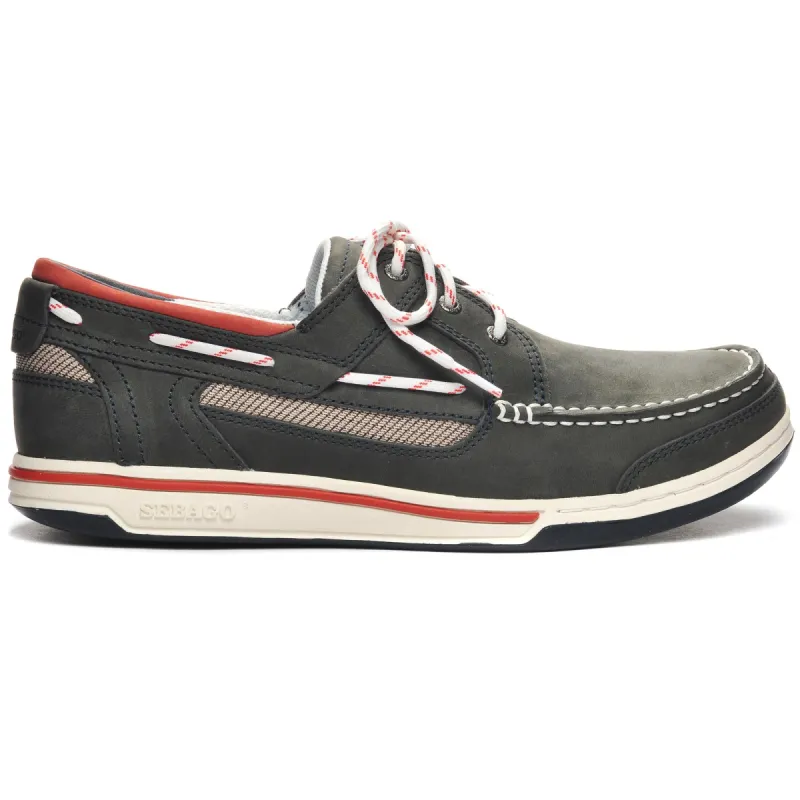 TRITON THREE EYELETS FGL - Moc - Moccasin - Man - BLUE NAVY sold by Sebago