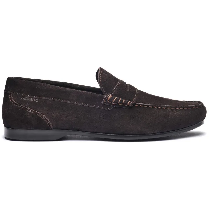 Byron Suede - Dark Brown sold by Sebago