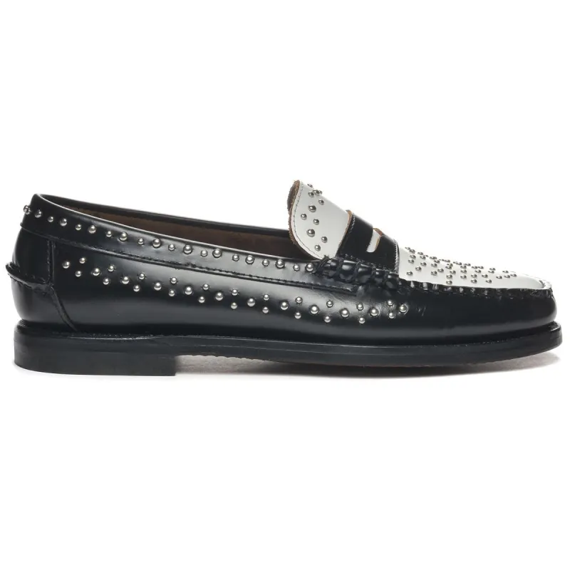 Dan Studs Woman - Black & White sold by Sebago