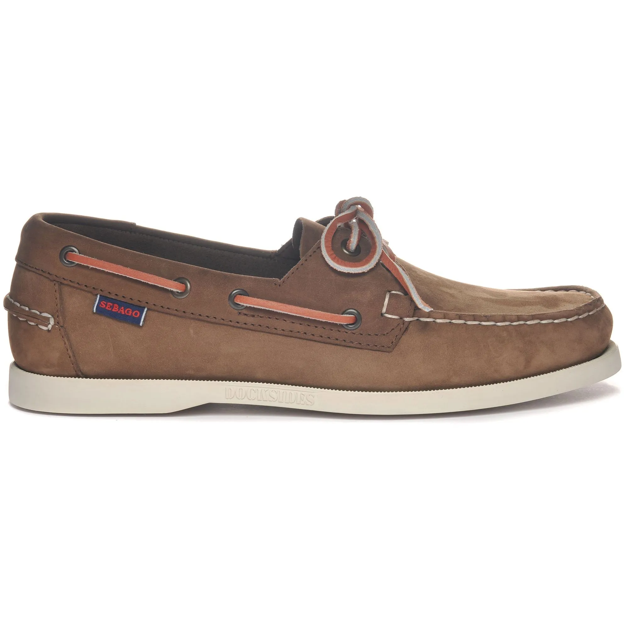 DOCKSIDES PORTLAND NUBUCK - Docksides - Mocassin - Man - DK BROWN sold by Sebago
