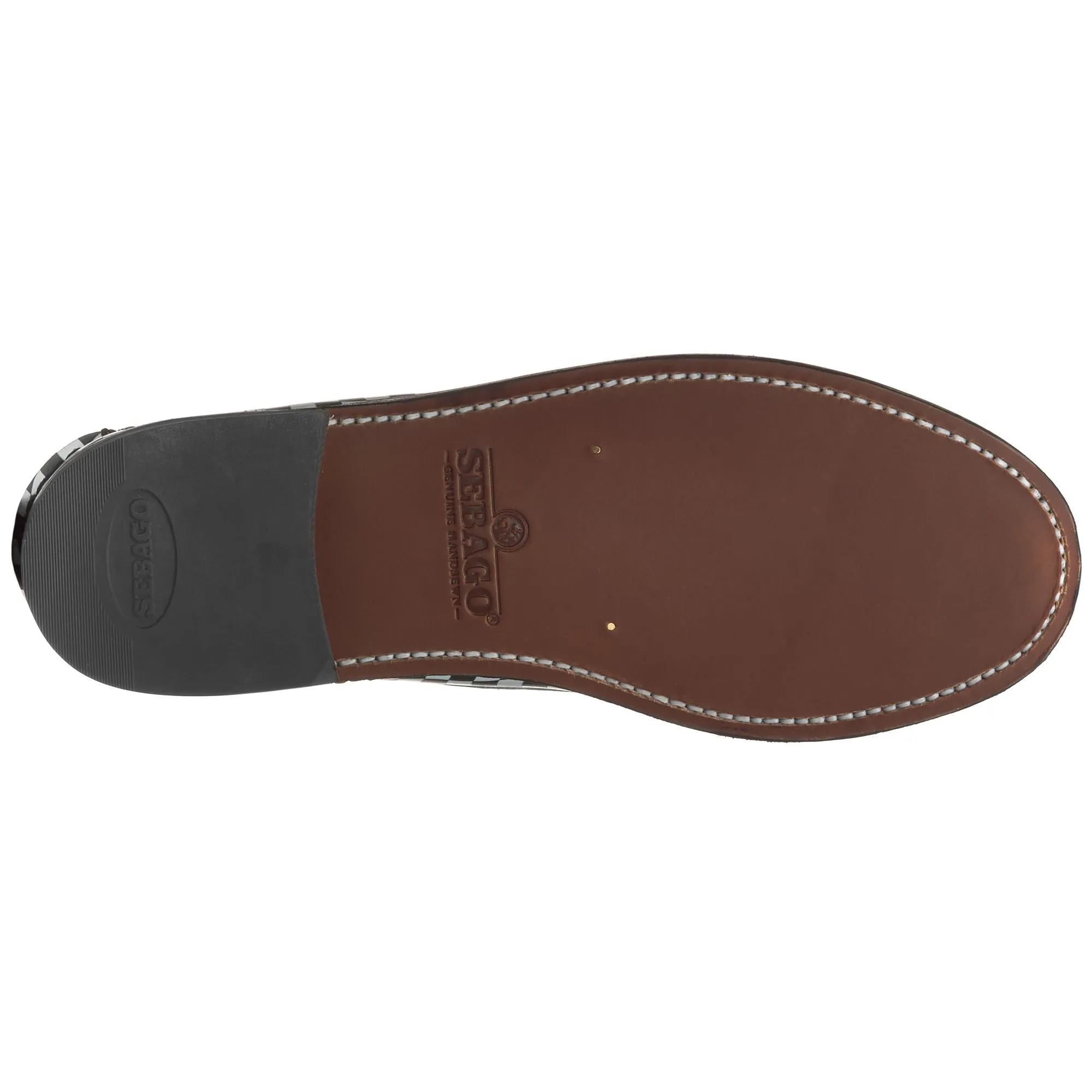 DAN PRINTED WOMAN - Moc - Moccasin - Woman - BLACK-WHITE CHESSBOARD sold by Sebago product image thumbnail 2