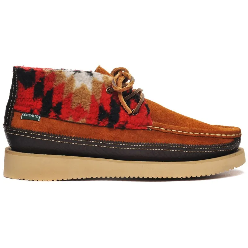 Miwak Aztec - Dark Brown & Cognac & Woven sold by Sebago