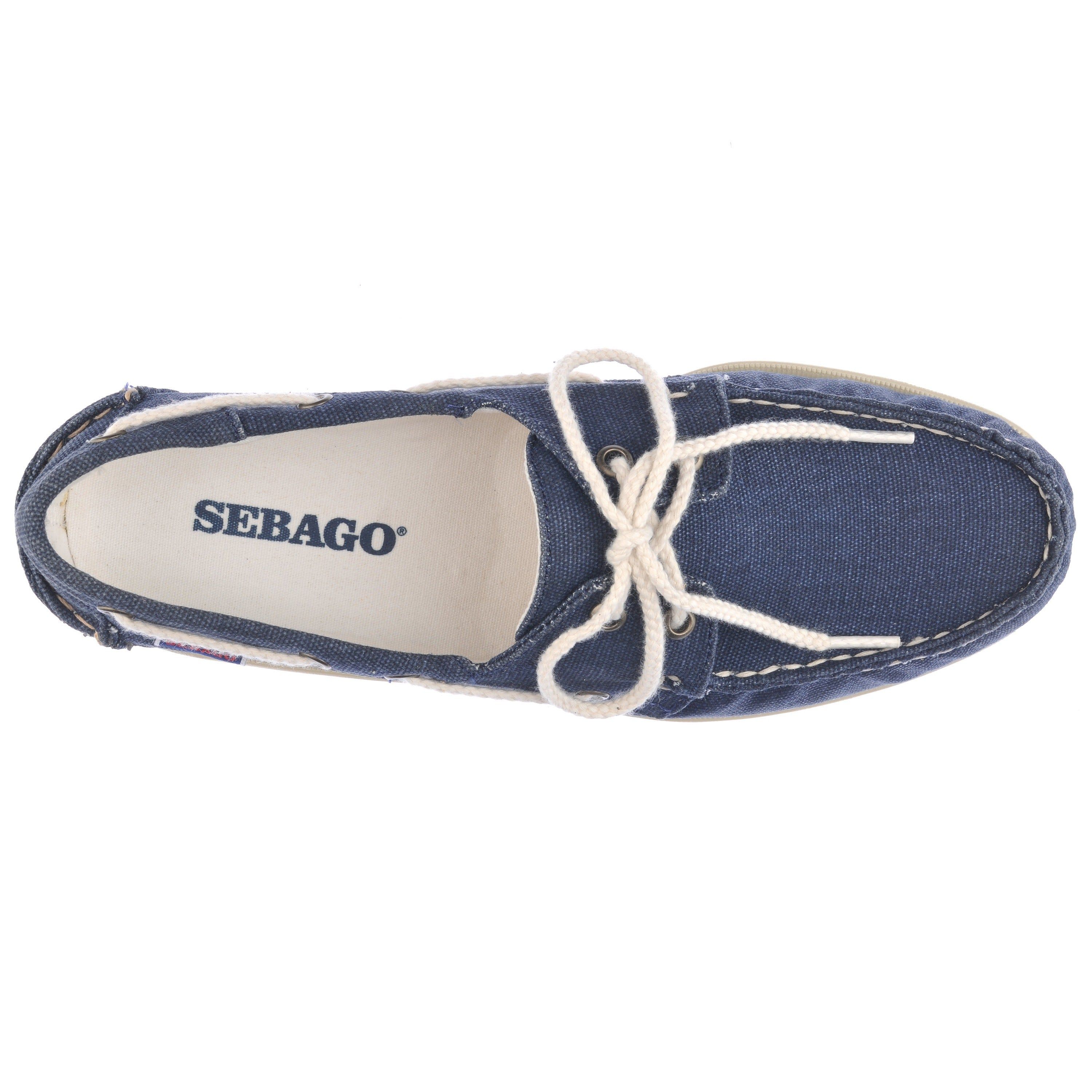 Portland Washed Canvas - Blue Navy sold by Sebago product image thumbnail 2