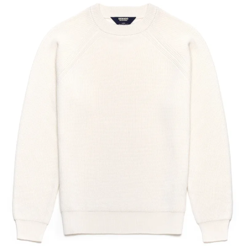 SHEEPSHANK - Knitwear - Jumper - Unisex - WHITE NATURAL sold by Sebago