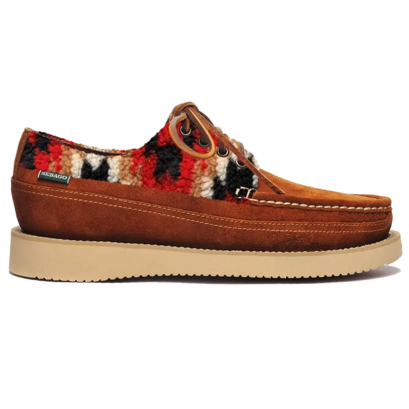 Makwa Aztec - Cognac & Woven sold by Sebago