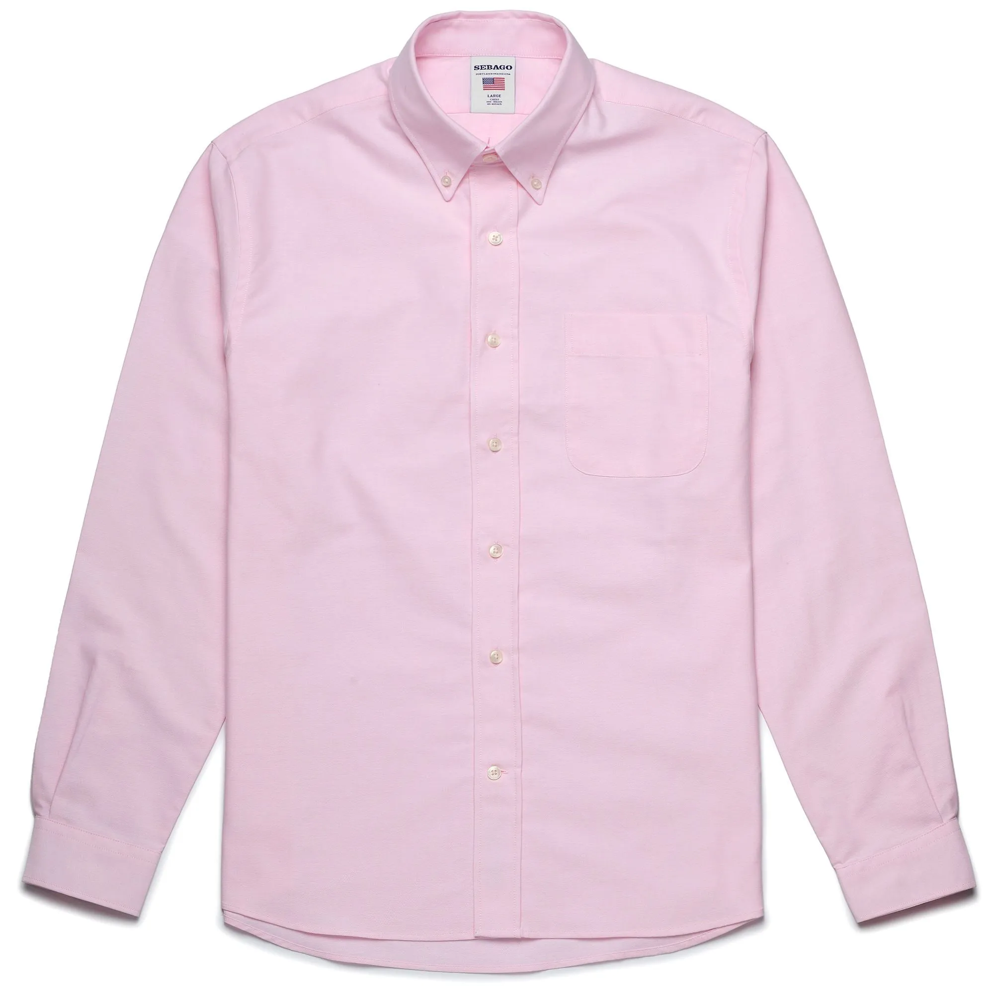 WHALEBACK - SHIRTS - Oxford - Man - PINK ISH sold by Sebago