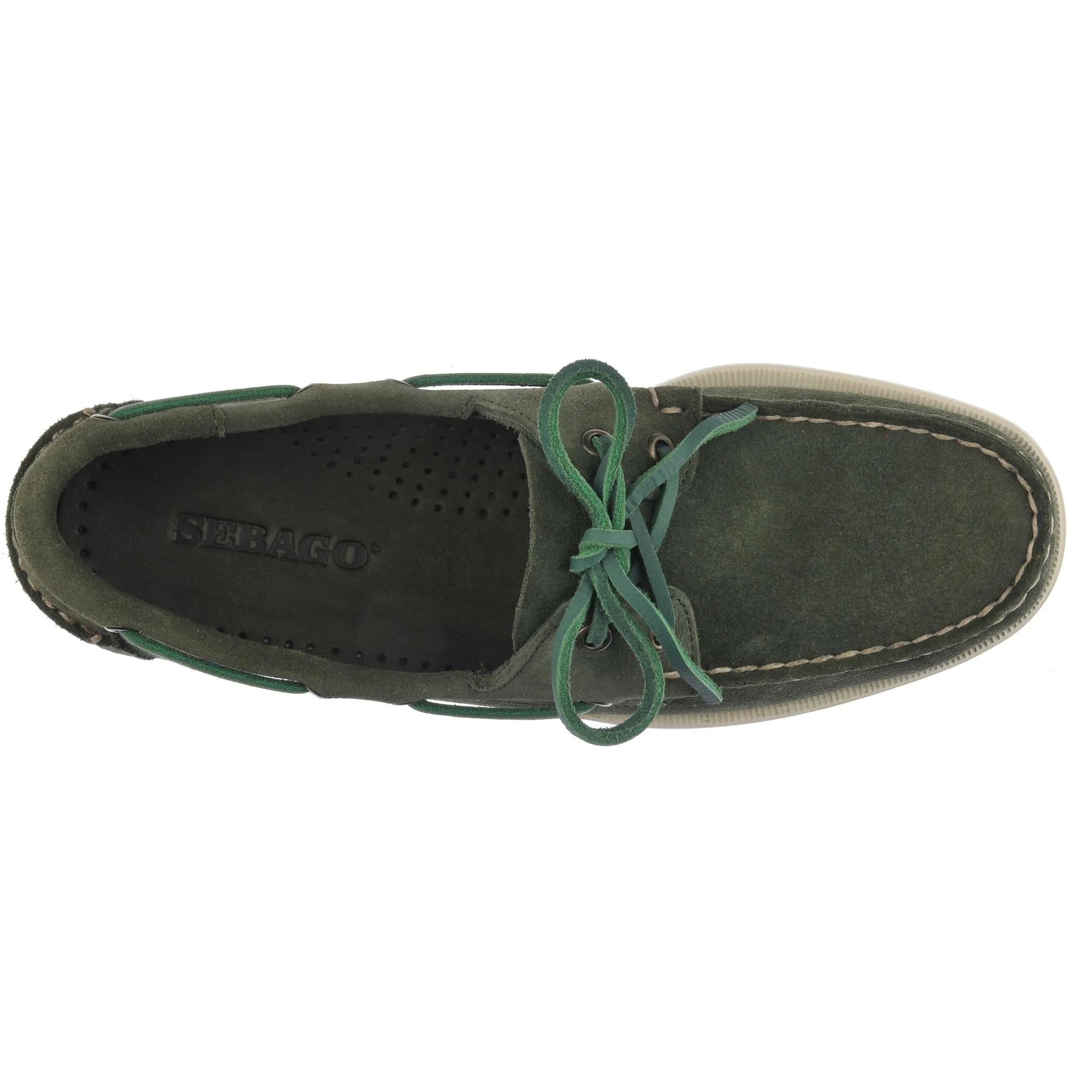 PORTLAND FLESH OUT - Docksides - Mocassin - Man - GREEN DK DEPTHS sold by Sebago product image thumbnail 4