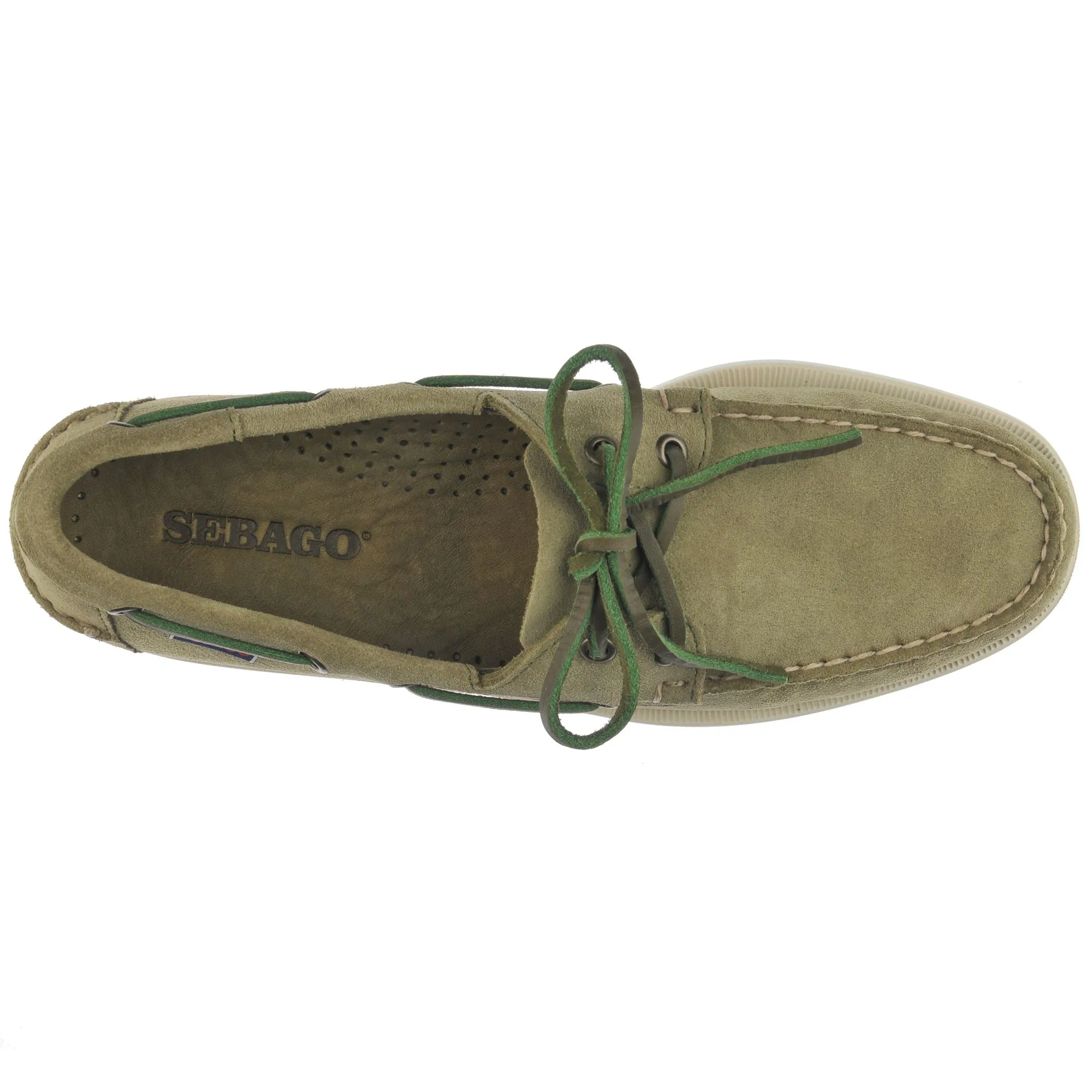 PORTLAND FLESH OUT - Docksides - Mocassin - Man - GREEN MILITARY sold by Sebago product image thumbnail 4