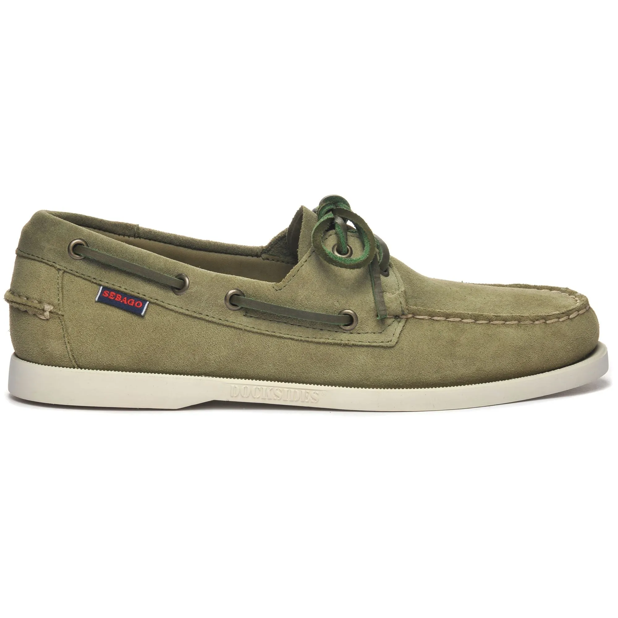 PORTLAND FLESH OUT - Docksides - Mocassin - Man - GREEN MILITARY sold by Sebago