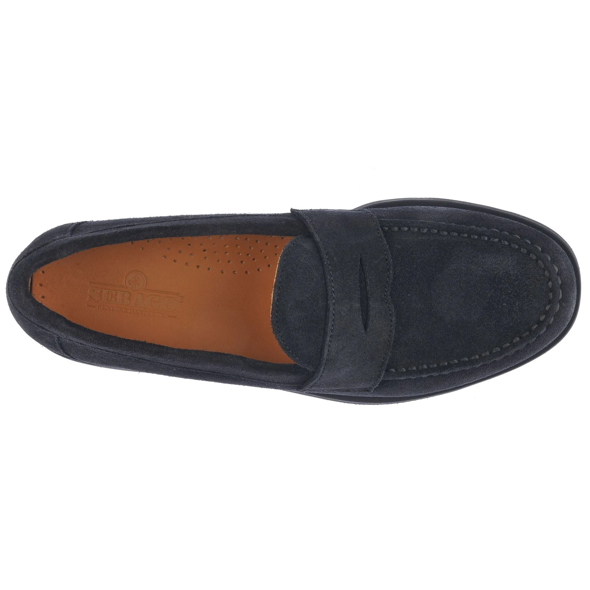 RYAN SUEDE PO - Moc - Moccasin - Man - BLUE NAVY sold by Sebago product image thumbnail 4