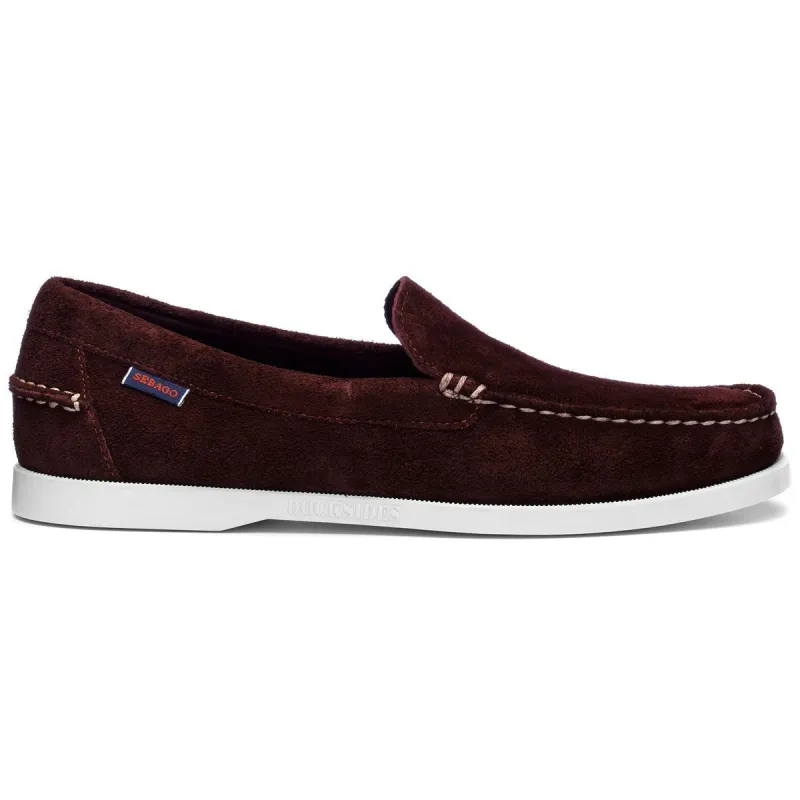 Dan Boat Roughout - Bordeaux & Violet Burnished sold by Sebago