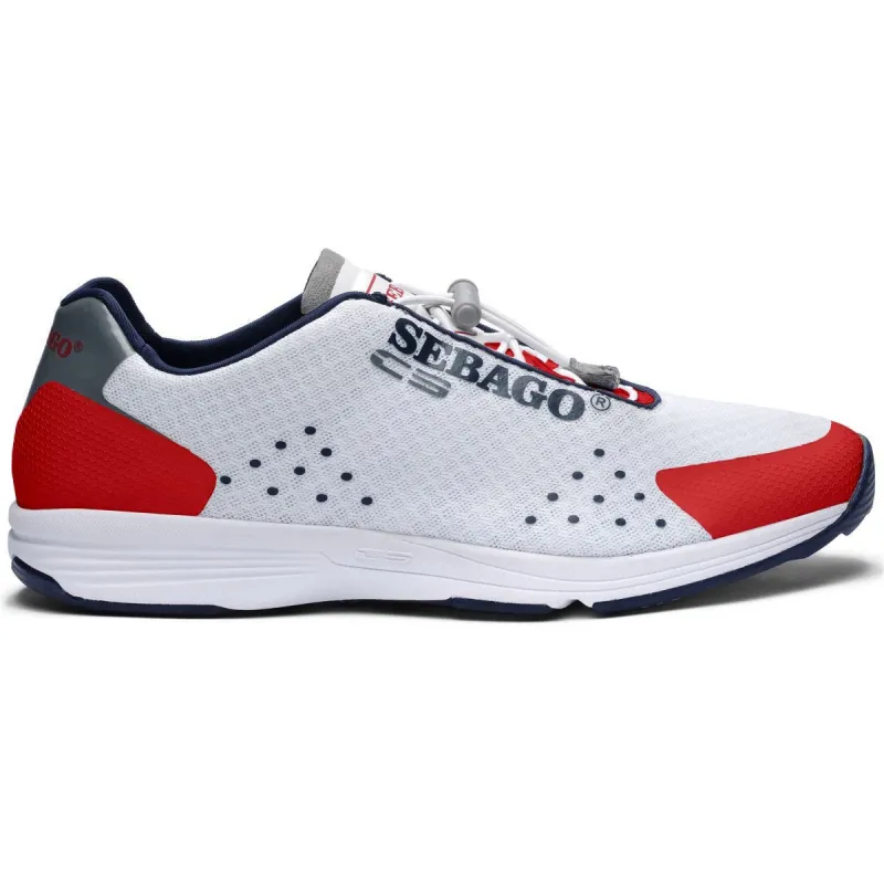Cyphon Jia Ren Woman - White & Red made by Sebago
