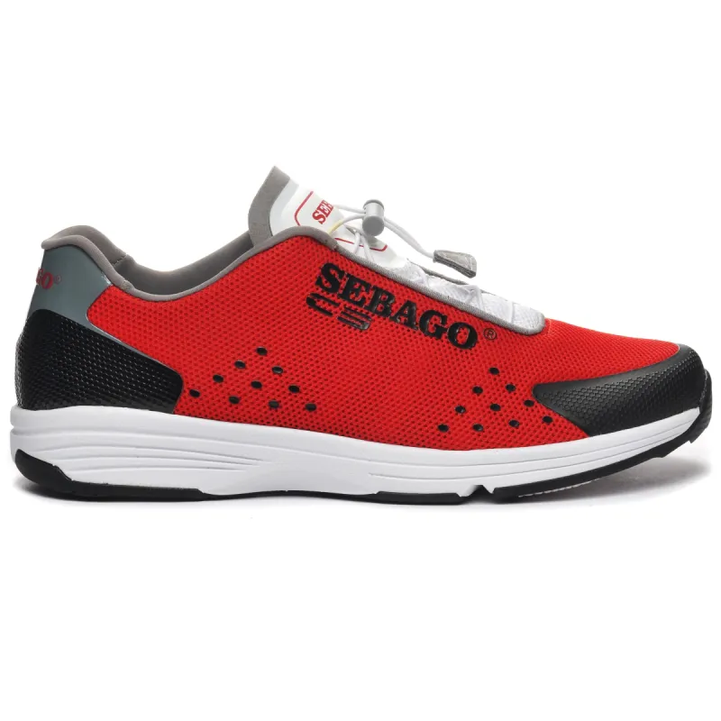 Cyphon Jia Ren - Dark Red & Black made by Sebago