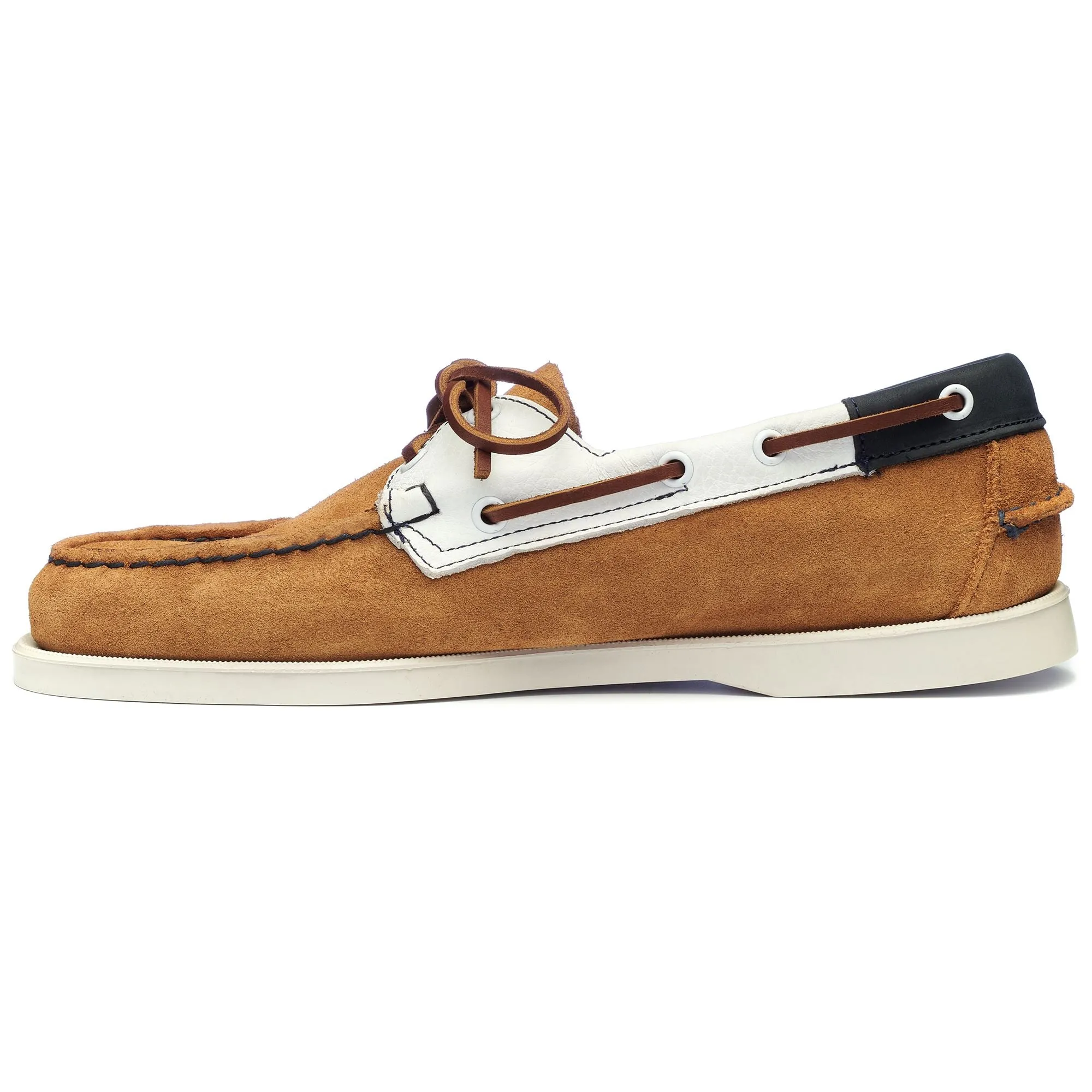 PORTLAND SUE-NBK-TMB - Docksides - Mocassin - Man - BROWN TAN- BLUE NAVY- WHITE sold by Sebago product image thumbnail 3