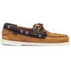 PORTLAND SUE-NBK-TMB - Docksides - Mocassin - Man - BROWN TAN- BLUE NAVY- WHITE sold by Sebago