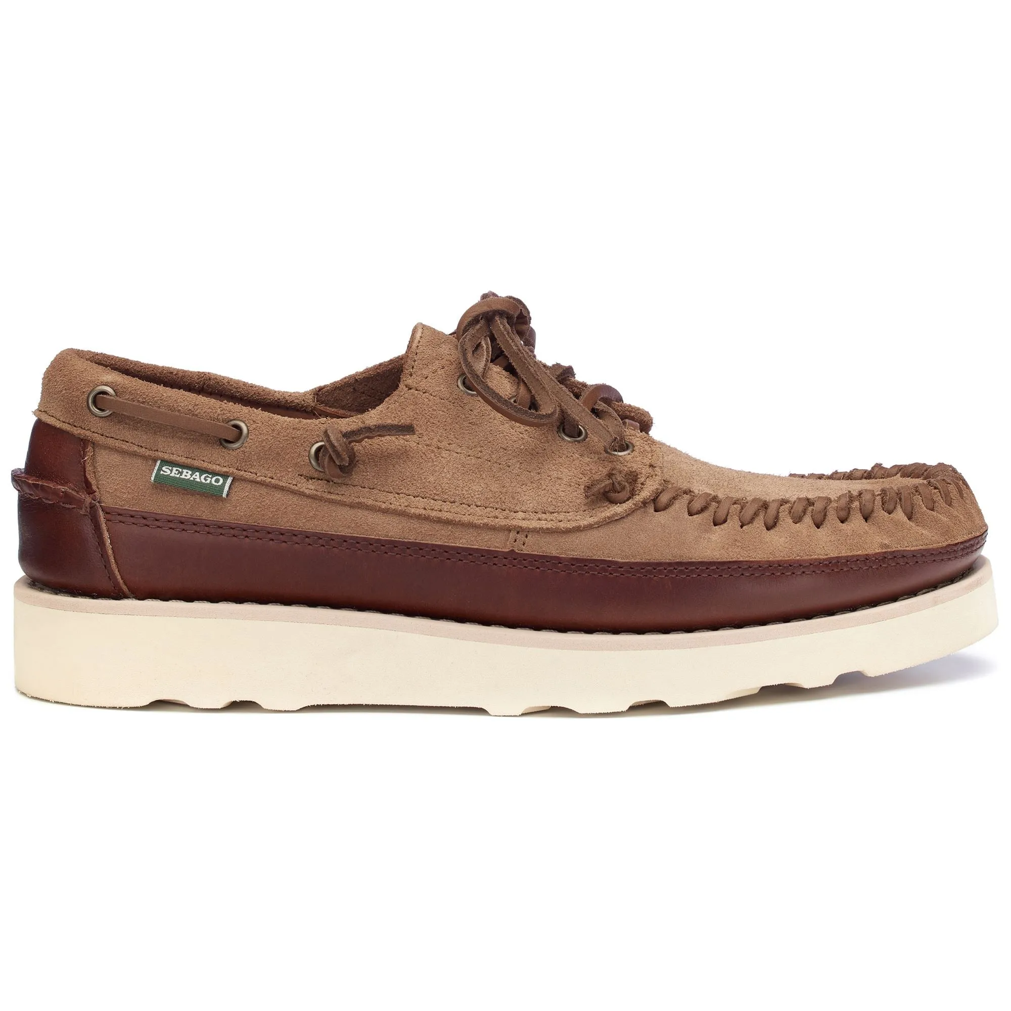 KEUKA LEA CANOE MOC - Moc - Moccasin - Man - BROWN COGNAC-BROWN-GUM REC sold by Sebago