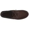 ACADIA NUBUK - Moc - Low Cut - Man - DK BROWN-BLACK sold by Sebago