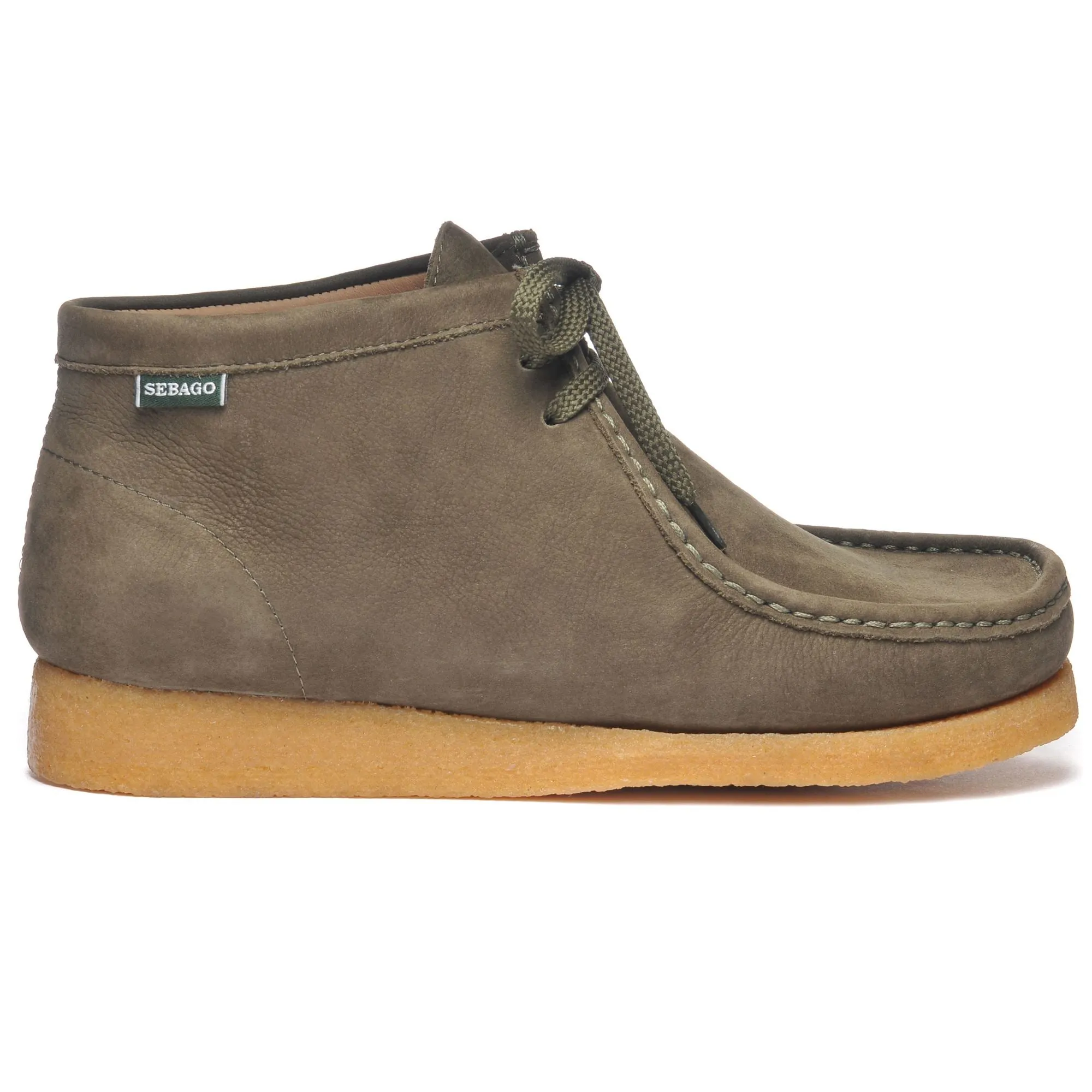 KOALA MID CASHMERE - Moc - Mid Cut - Man - GREEN MUSK sold by Sebago