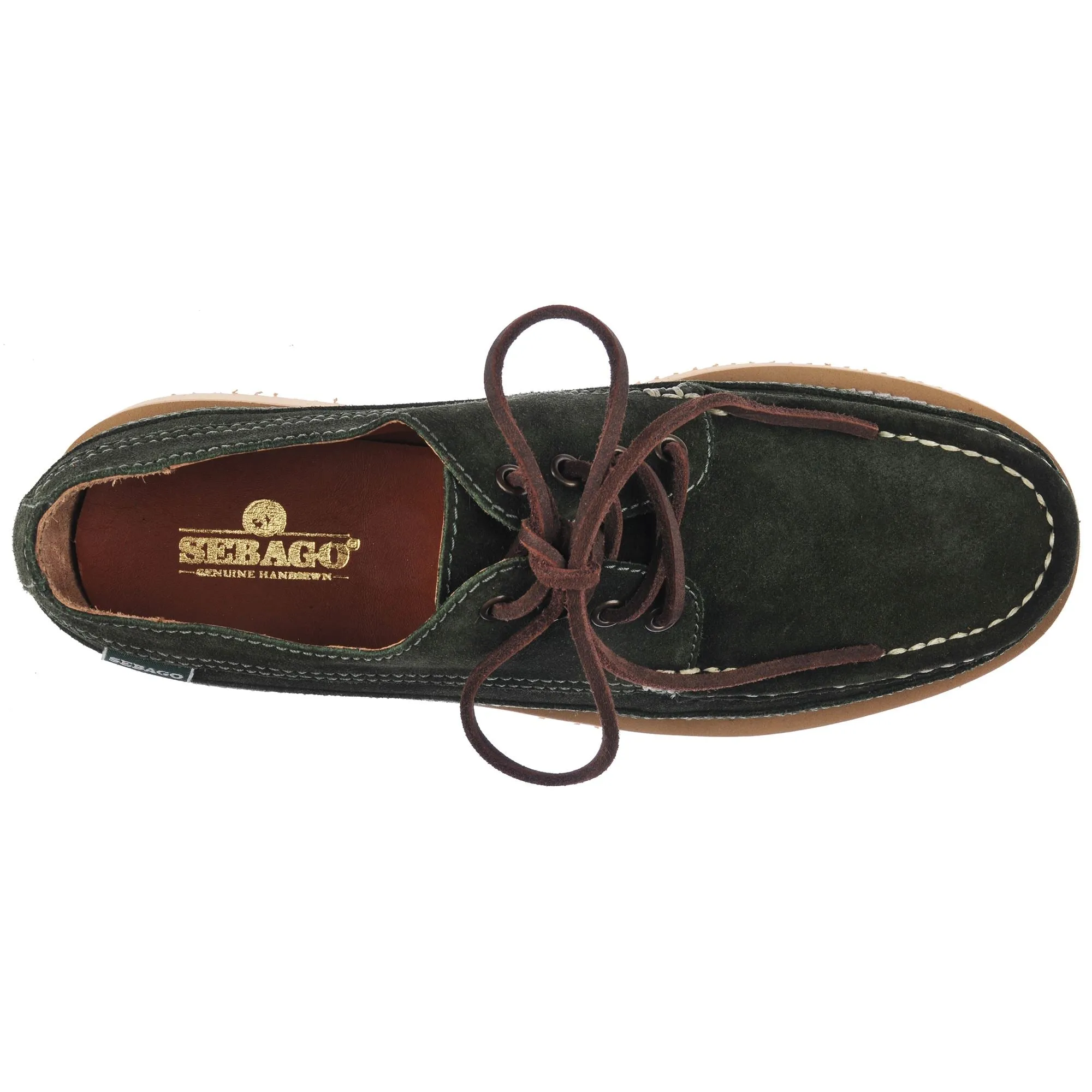 MAKWA SUEDE - Moc - Low Cut - Man - GREEN DK DEPTHS sold by Sebago product image thumbnail 4