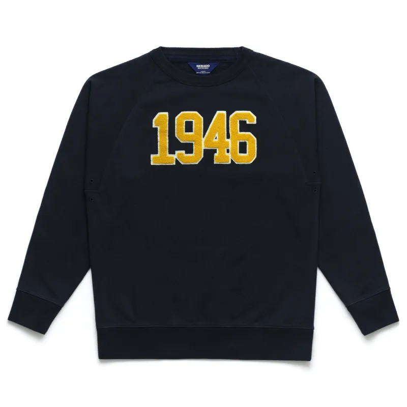 BOW - Fleece - Jumper - Man - BLUE NAVY 1946 sold by Sebago