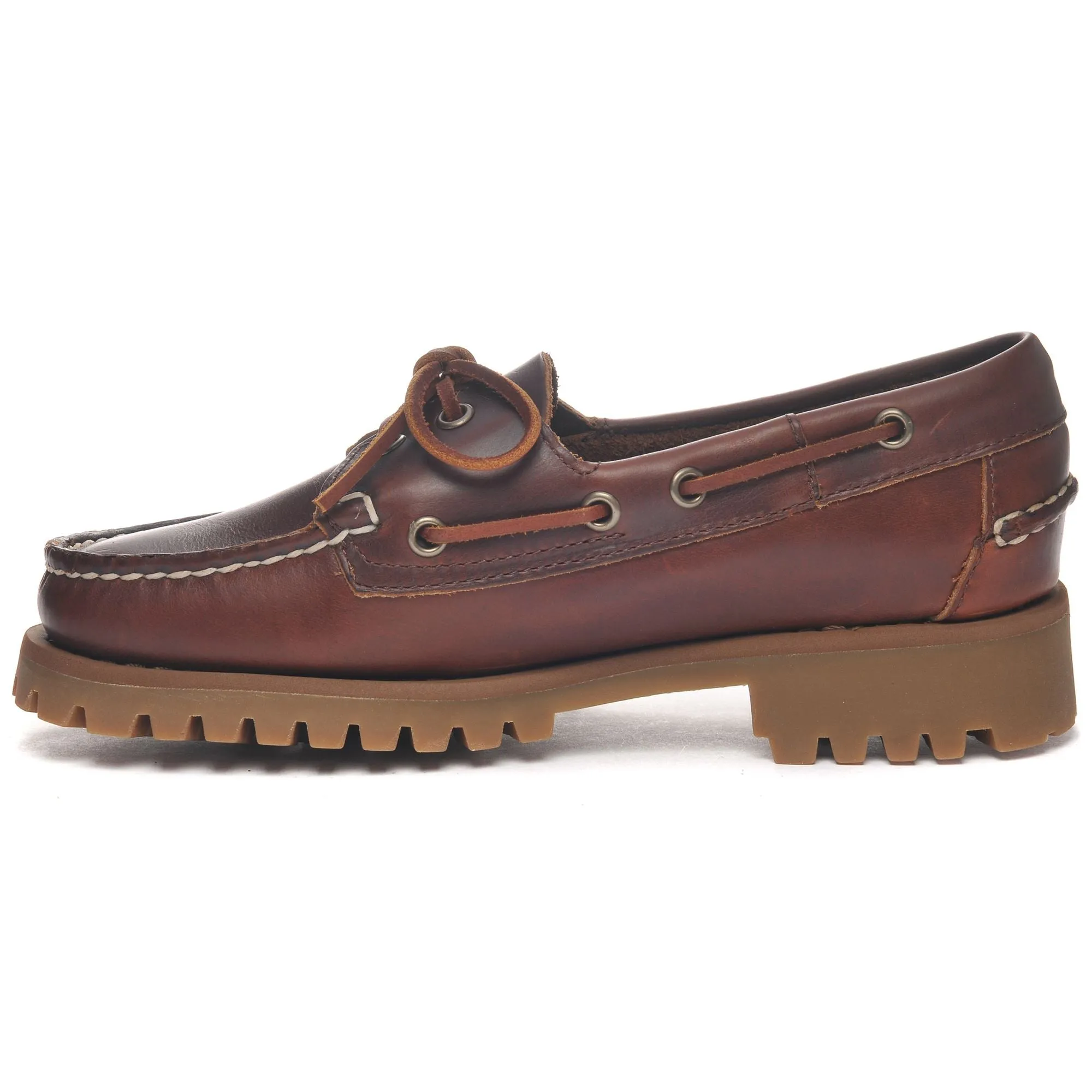 RANGER WAXY WOMAN - Docksides - Moccasin - Woman - Brown-Gum-Brown-Brown Dk Ocra sold by Sebago product image thumbnail 3