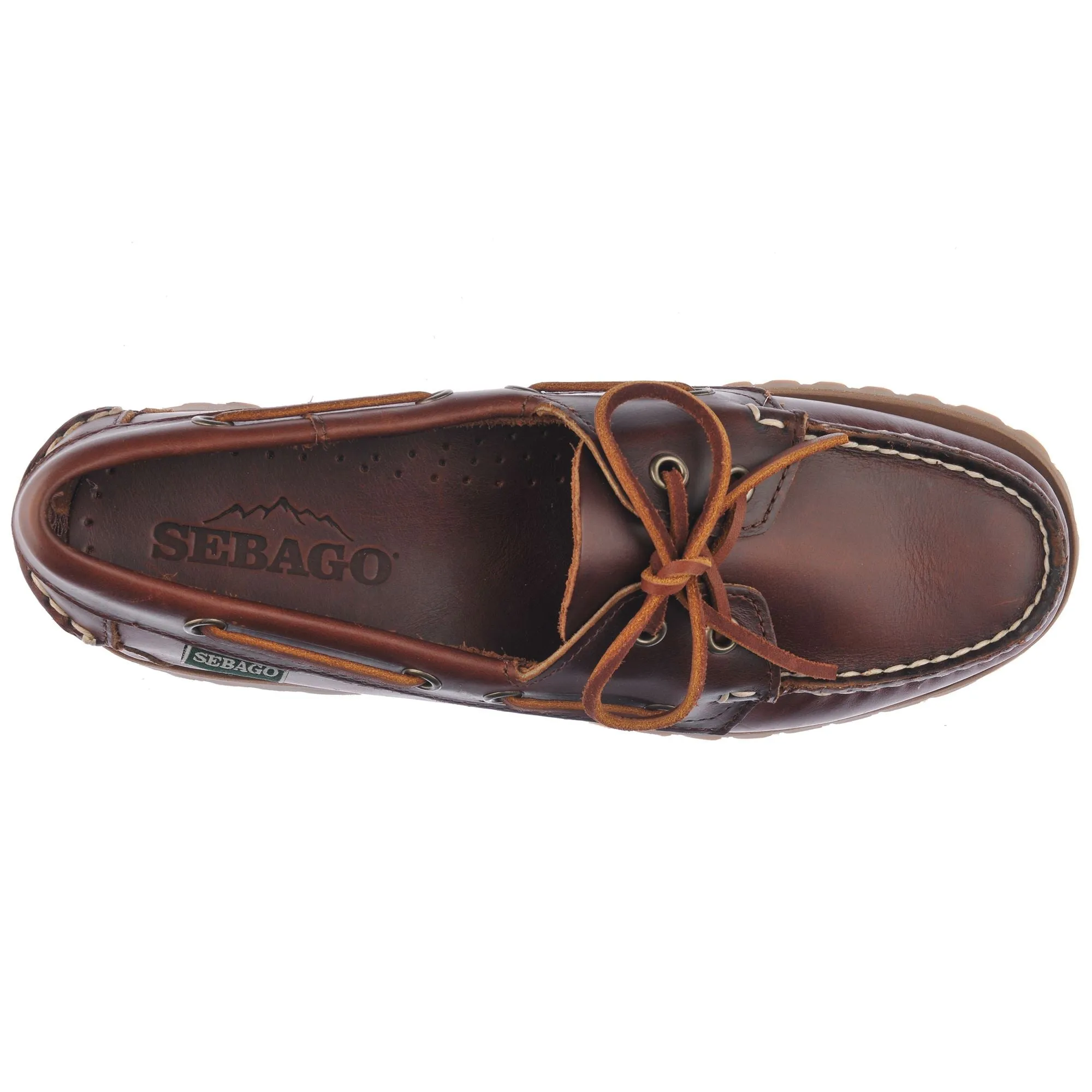 RANGER WAXY WOMAN - Docksides - Moccasin - Woman - Brown-Gum-Brown-Brown Dk Ocra sold by Sebago product image thumbnail 4