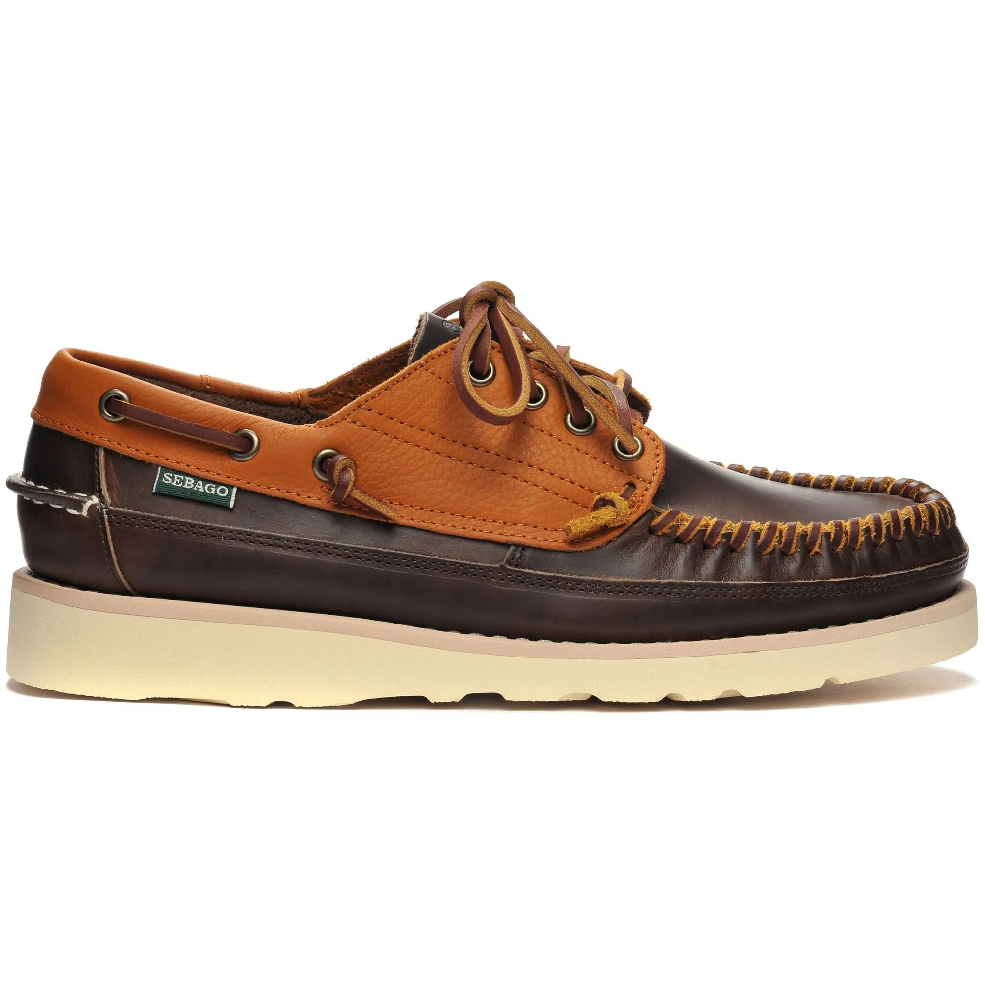 SENECA - Moc - Moccasin - Man - DKBROWN-OCRA sold by Sebago