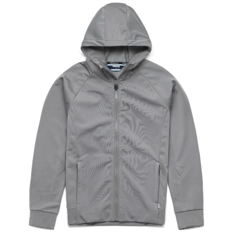 CREW FZ HOODIE - Fleece - Jacket - Unisex - GREY FROST sold by Sebago