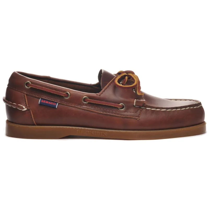 DOCKSIDES PORTLAND WAXED - Docksides - Mocassin - Man - BROWN-HONEY sold by Sebago