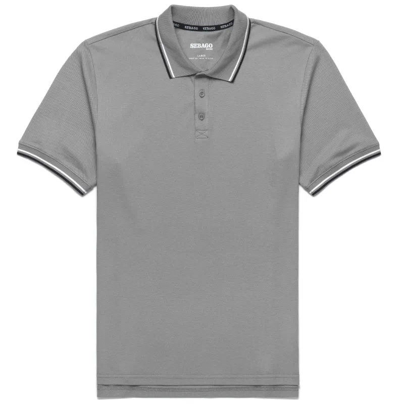 BERTH - Polo Shirts - Polo - Man - GREY FROST sold by Sebago