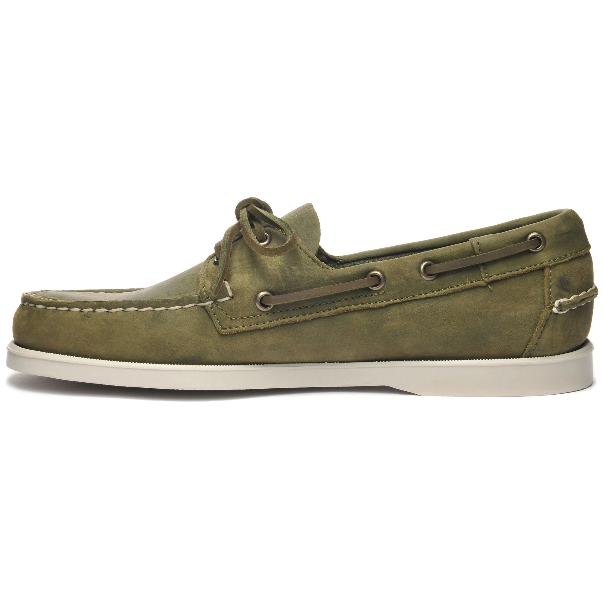 Docksides Portland Crazy H - Docksides - Mocassin - Man - GREEN MILITARY sold by Sebago product image thumbnail 3