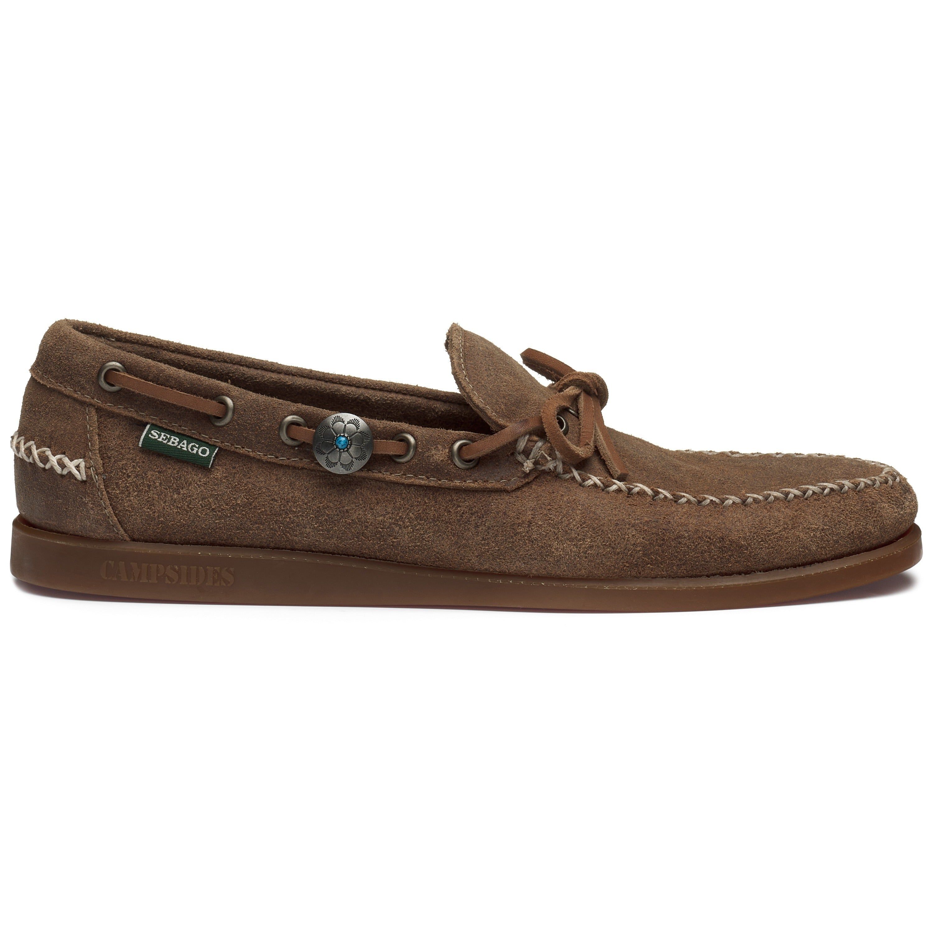 Scout Waxed Suede - Beige Camel & Gum sold by Sebago