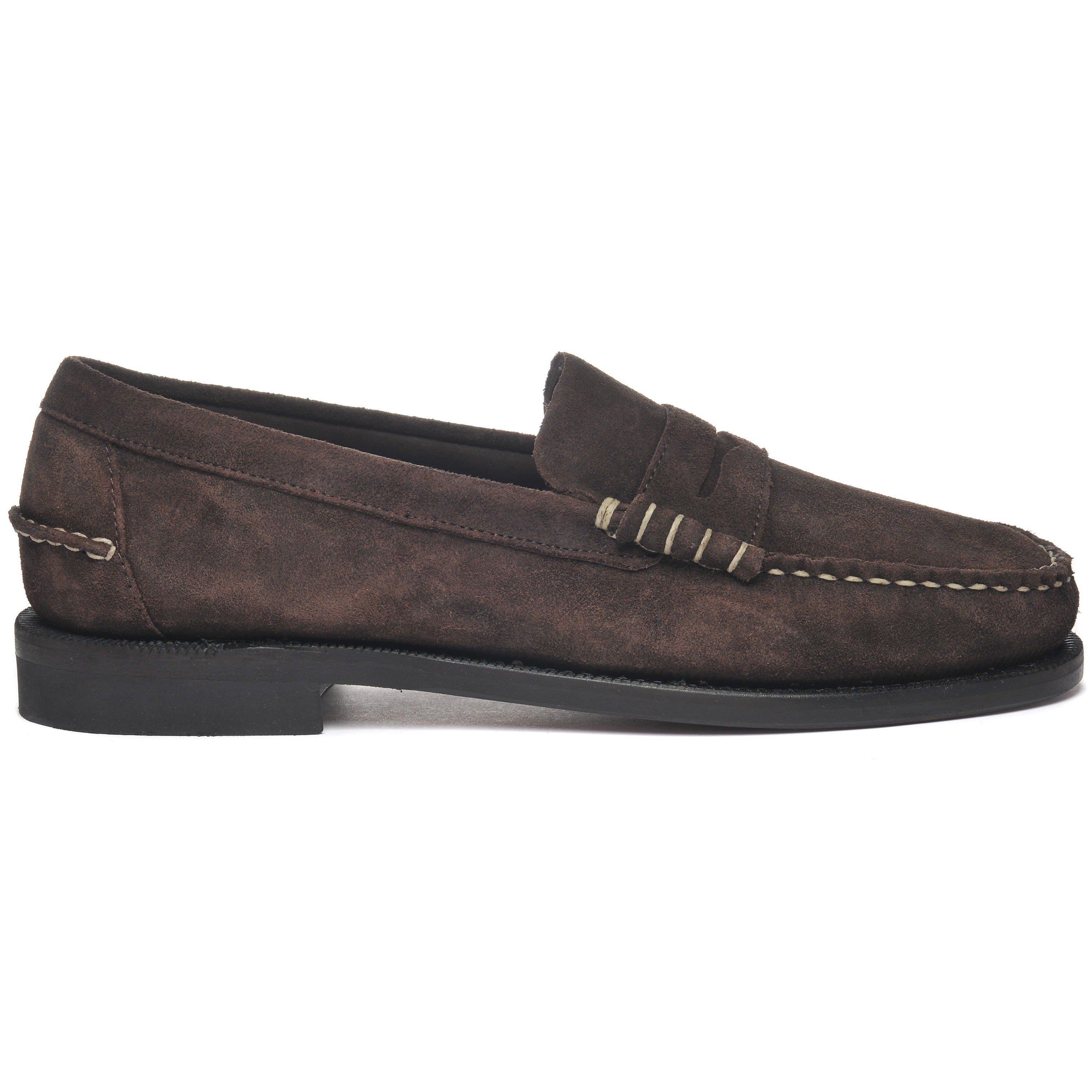 Classic Dan Rough Out - Dark Brown sold by Sebago