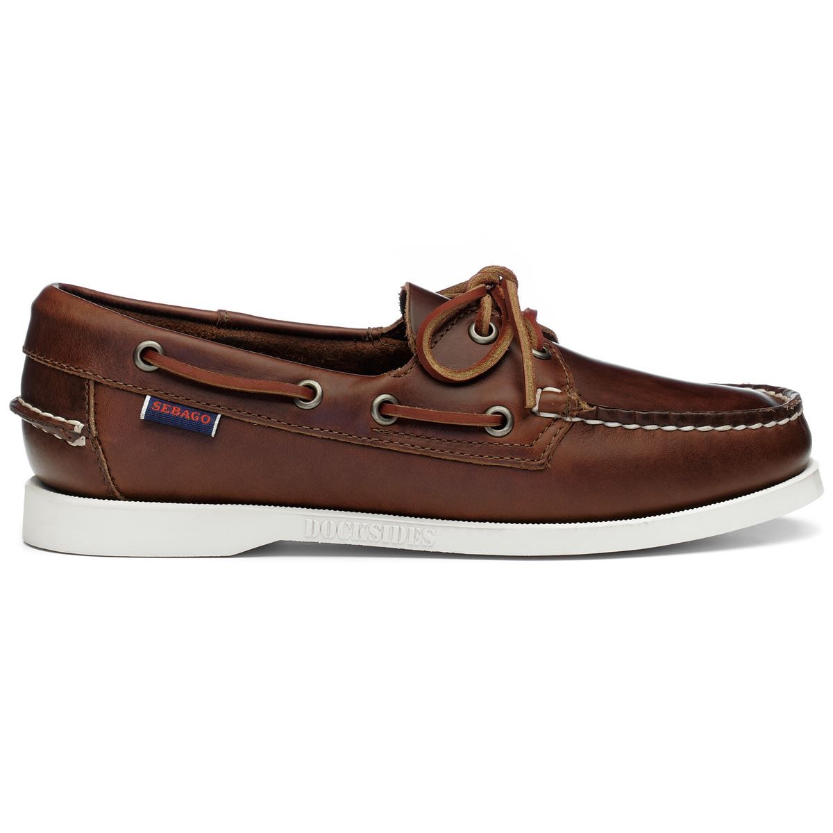Docksides Portland Waxed Woman - Brown sold by Sebago